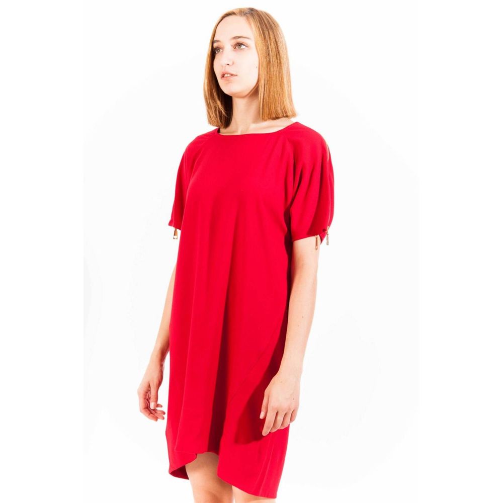 Love Moschino "Red Viscose Women Dress"