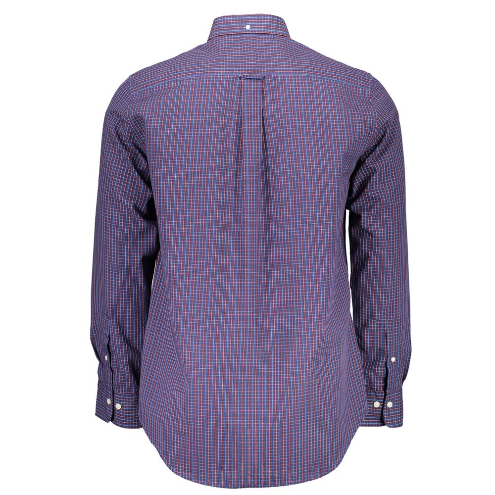 Gant Blue Cotton Men Shirt