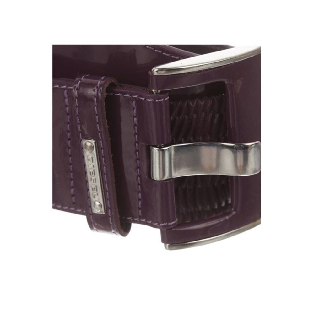 Diesel Purple Cotton Belt