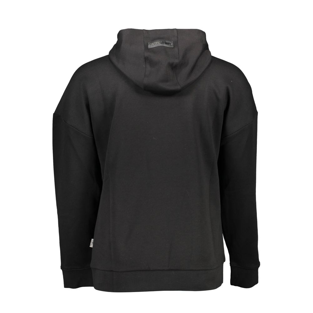 Plein Sport Black Cotton Men Sweater