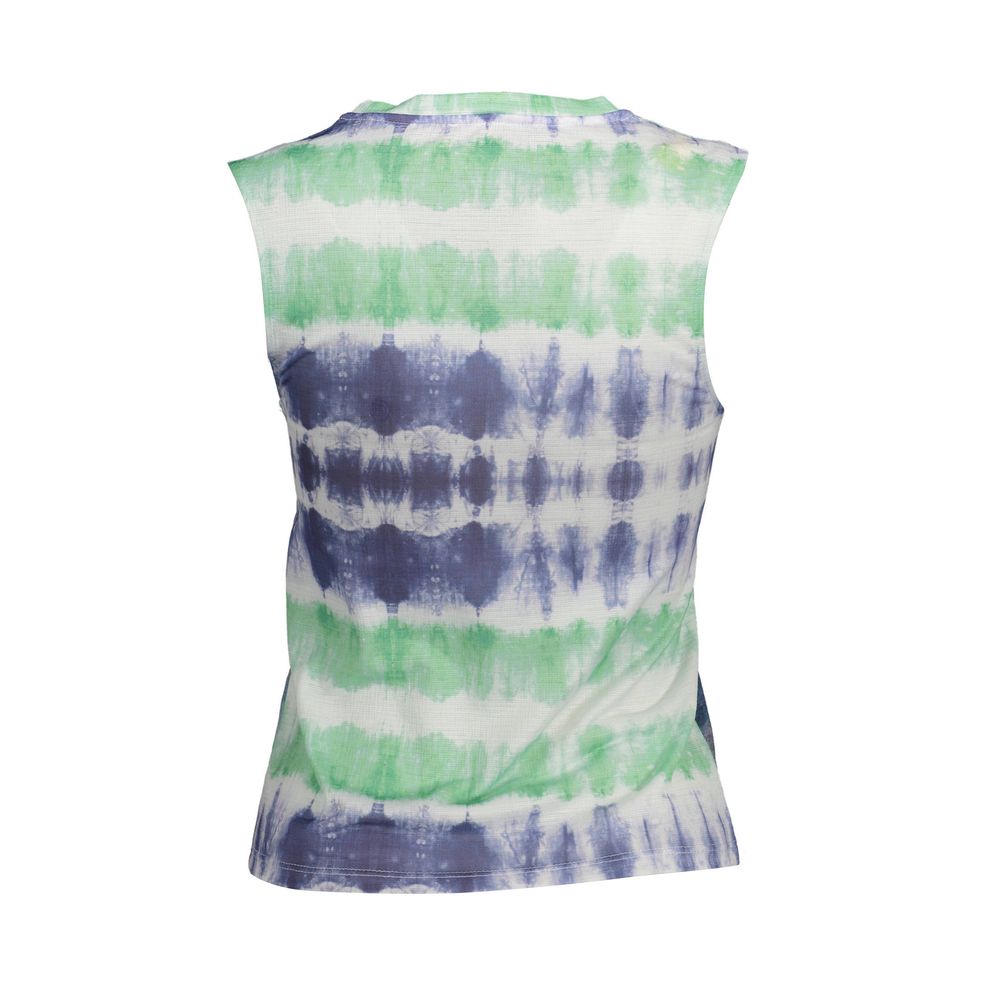 Desigual Light Blue Polyester Women Top
