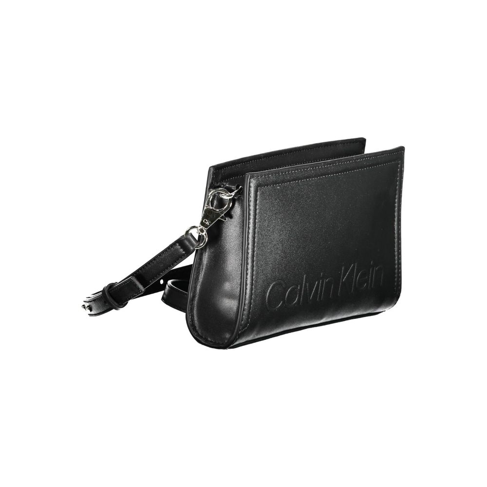 Calvin Klein Black Polyester Women Handbag
