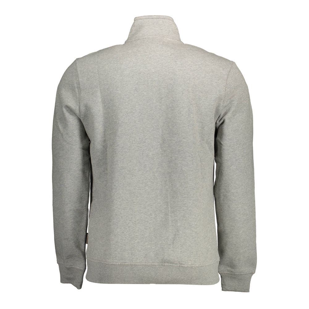 Napapijri Gray Cotton Men Sweater