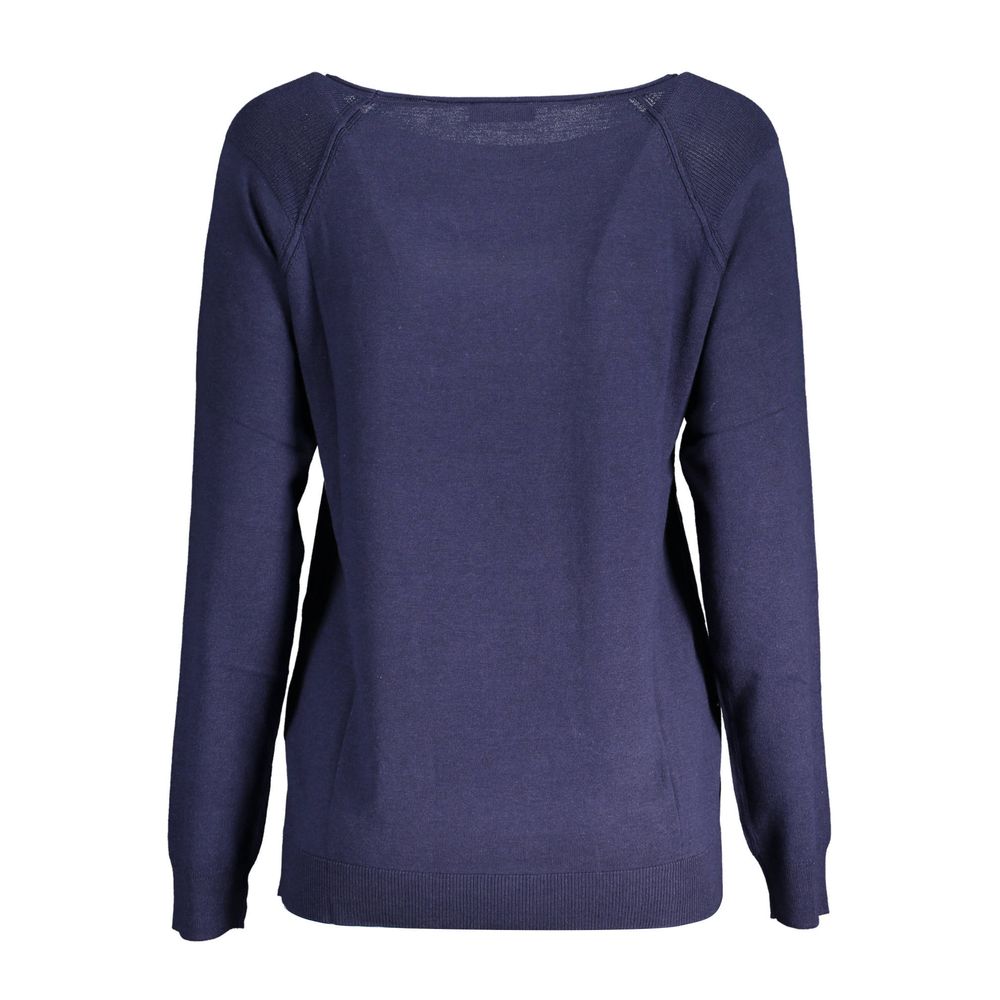 North Sails Blue Viscose Women Sweater