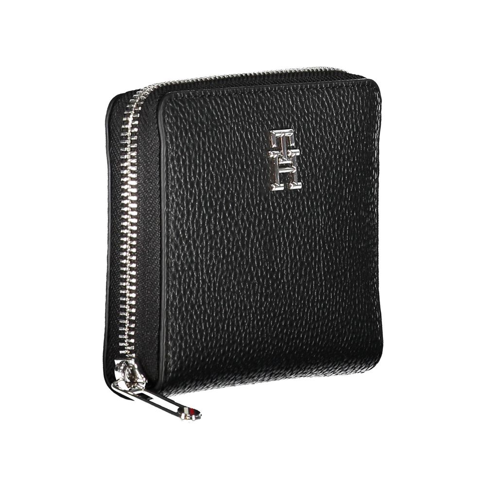 Tommy Hilfiger Black Polyethylene Women Wallet