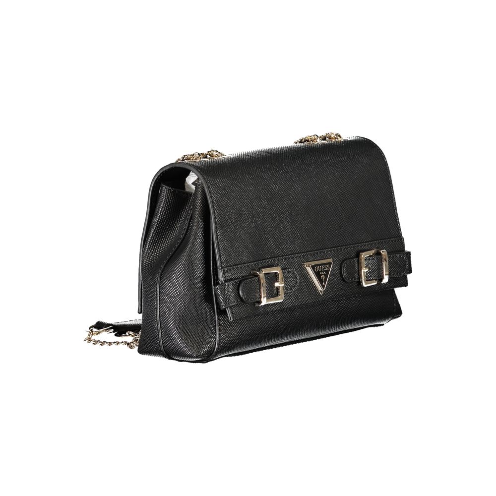 Guess Jeans Black Polyethylene Handbag