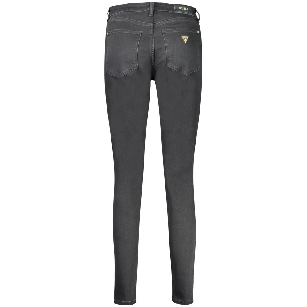 Guess Jeans Black Cotton Jeans & Pant