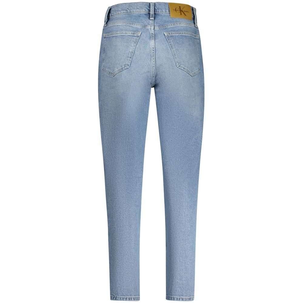 Calvin Klein Light Blue Cotton Women Jeans