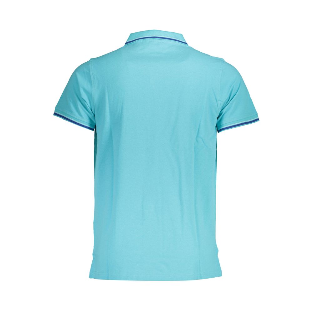 Norway 1963 Blue Cotton Men Polo Shirt