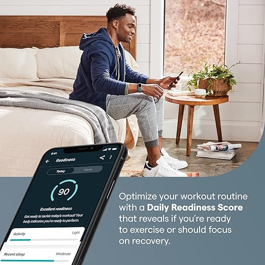 Fitbit Charge 5 Advanced Fitness + Health Tracker with Tools for Heart Stress Management
