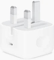 Apple 20W USB-C 3-Pin Power Adapter White