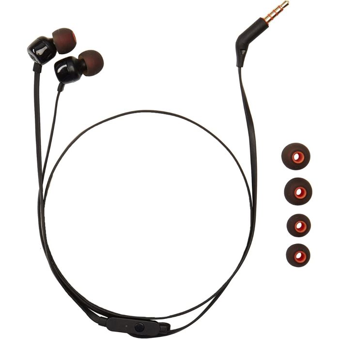 JBL Tune 110 Pure Bass 3.5mm Jack In-Ear Headphone with Mic
