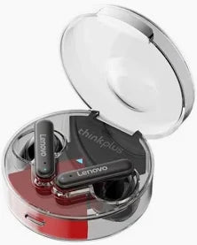 Thinkplus LP10 Wireless Bluetooth 5.2 Earbuds TWS Noise Canceling Touch Control Low Latency Gaming Headphone With Mic Support Call Video IOS Android Universal White