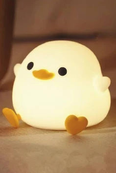 Big Face Rabbit Light, 2024 New Cute Silicone USB Rechargeable Night Lamp, 3 Modes Adjustable Brightness Rabbit Silicone Light for Kids Gift