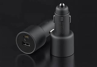 Xiaomi Mi 1A1C 100W 5A Car Charger USB C Dual Port PD QC 3.0 Fast Charging