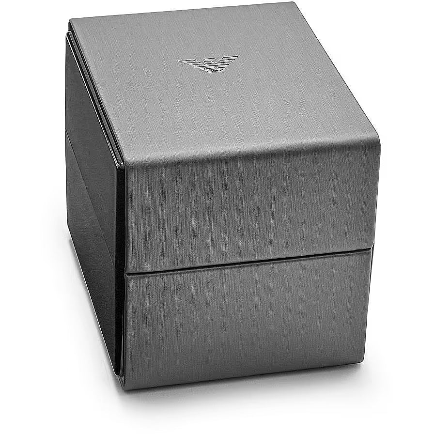 ساعة إمبوريو أرماني الأنيقة للسيدات باللون الذهبي الوردي