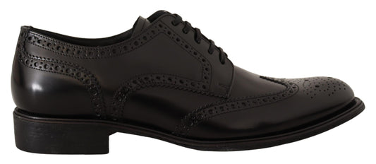 حذاء دولتشي آند غابانا الأنيق Wingtip Derby Oxford