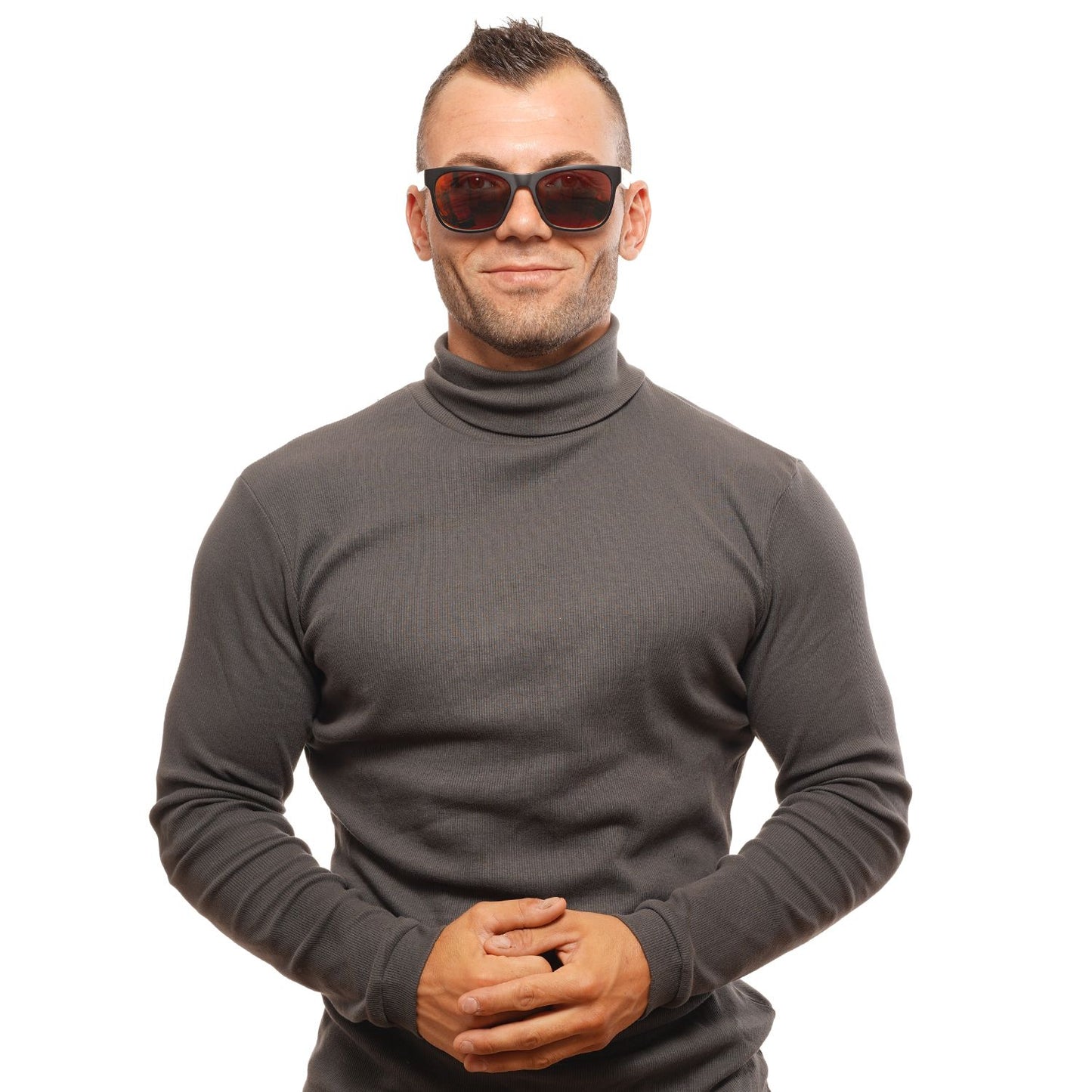 Spy Black Unisex Sunglasses