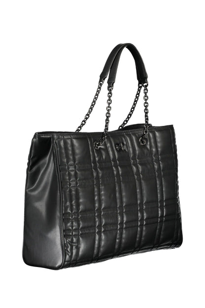 Calvin Klein Black Polyester Women Handbag