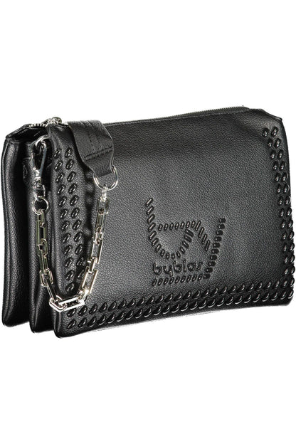 BYBLOS Black Polyethylene Women Handbag