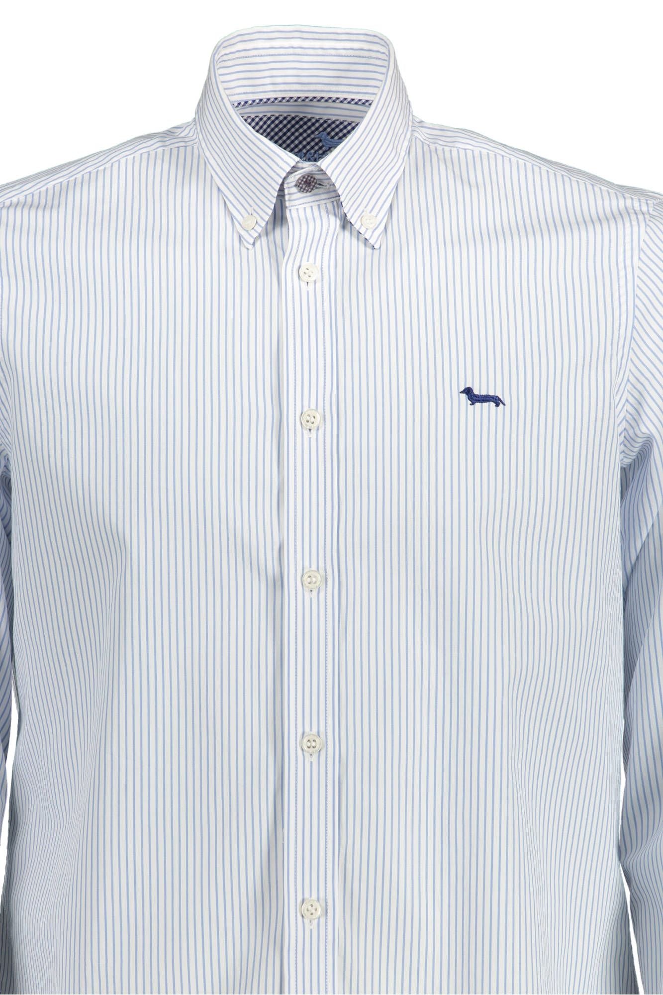 Harmont & Blaine Light Blue Cotton Men Shirt