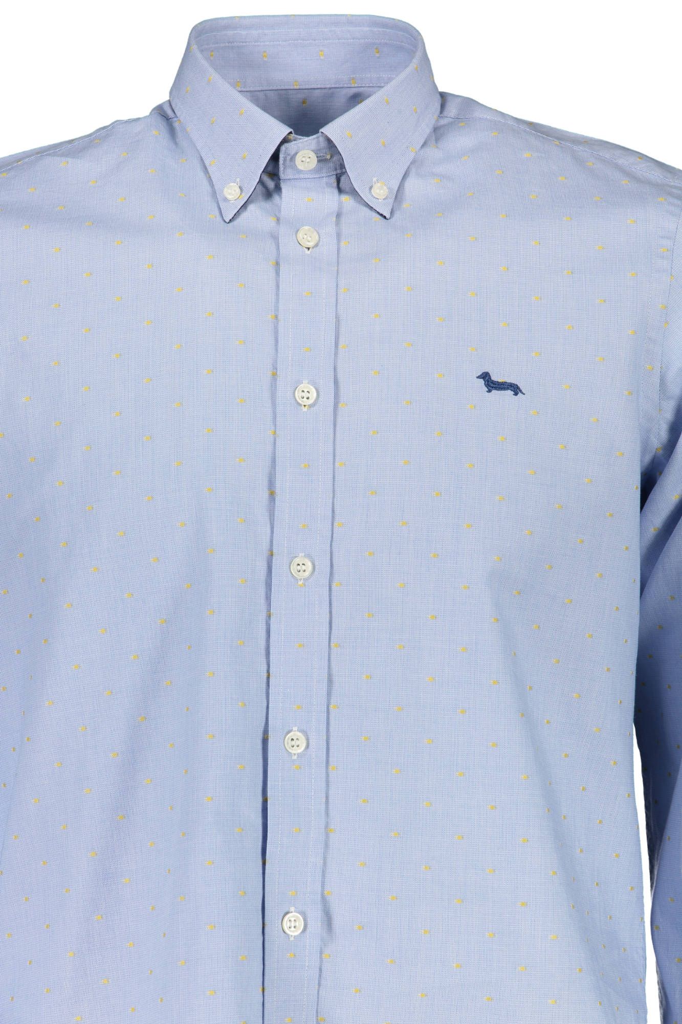 Harmont & Blaine Light Blue Cotton Men Shirt