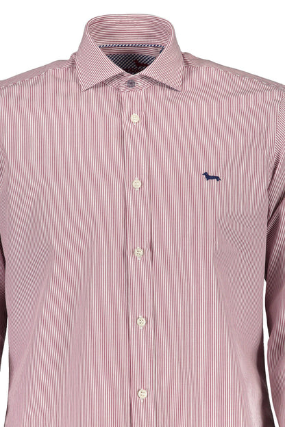 Harmont & Blaine Purple Cotton Men Shirt