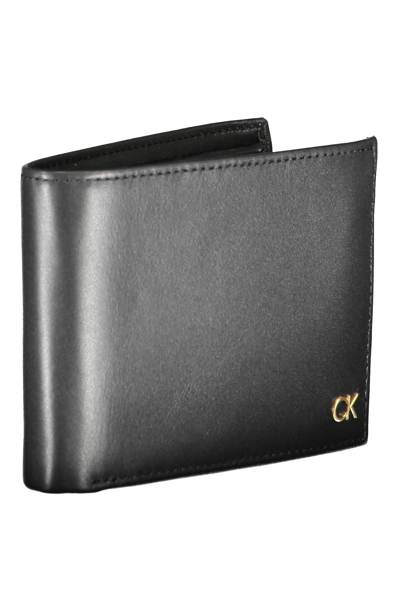 Calvin Klein Black Leather Men Wallet