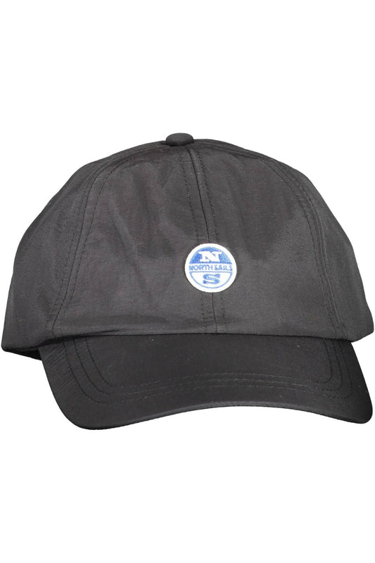 North Sails Black Polyamide Men Cap