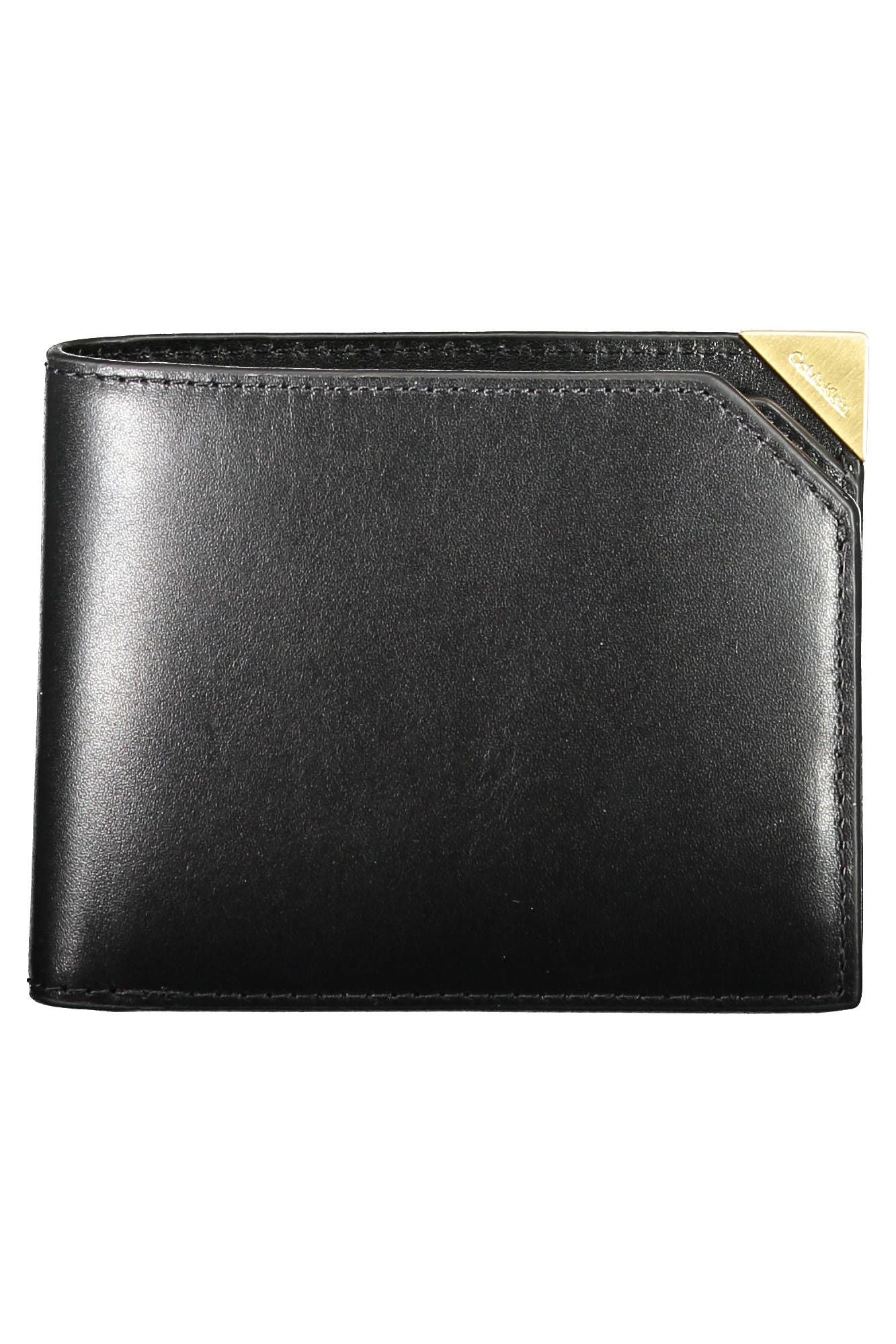 Calvin Klein "Black Leather Men Wallet"