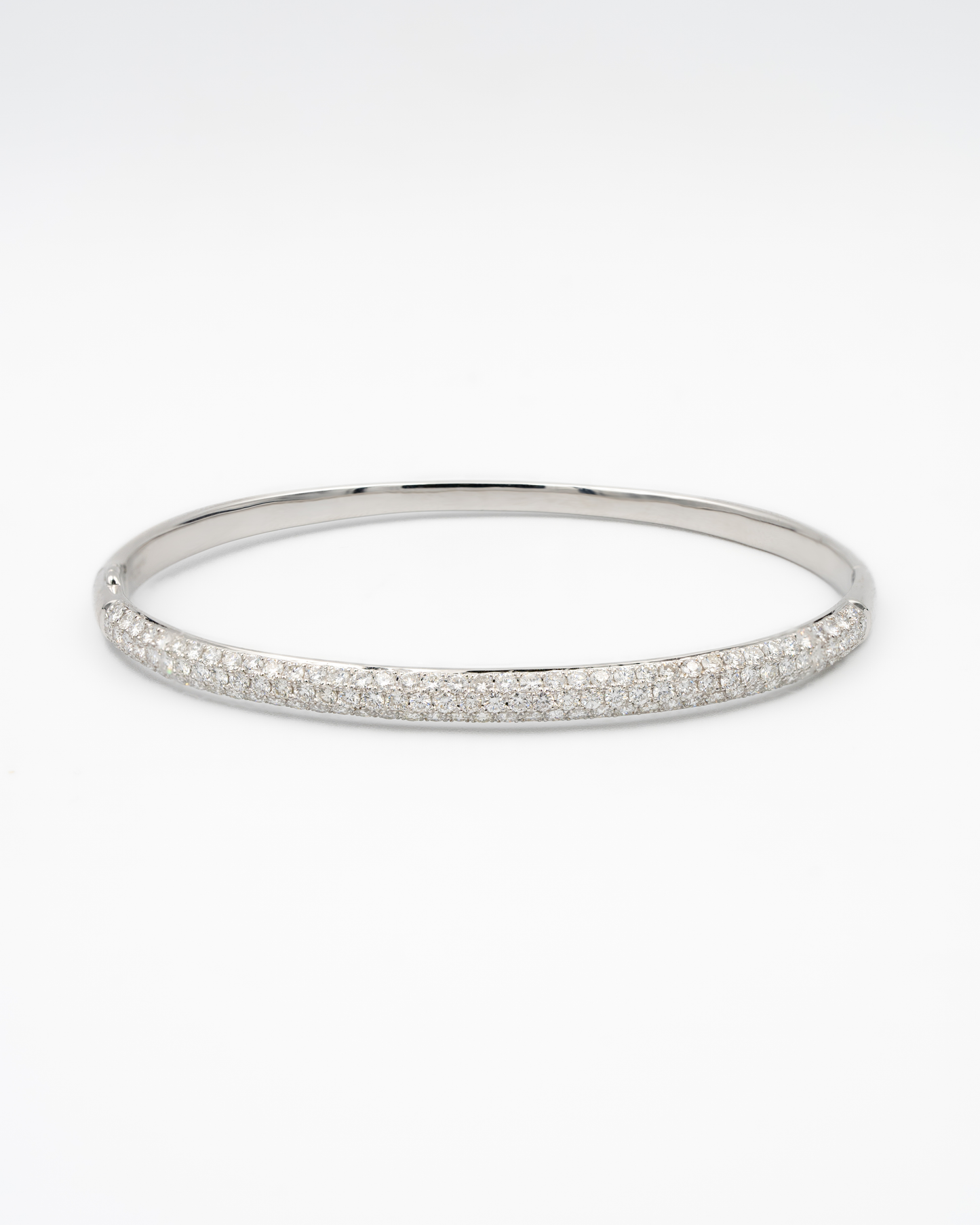 NATURAL DIAMOND PAVE BANGLE