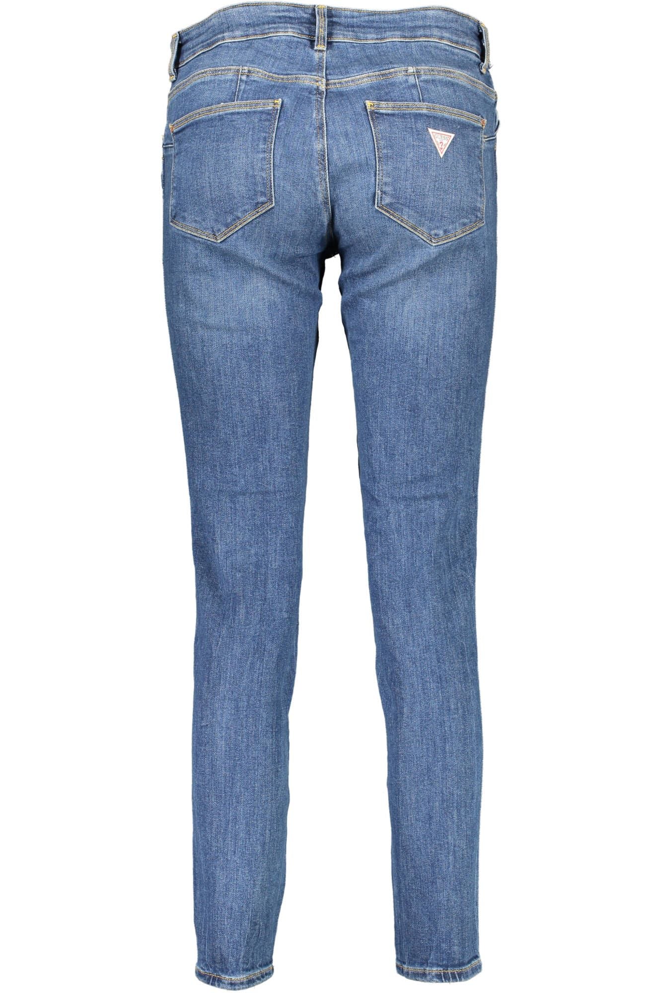 Guess Jeans Blue Cotton Women Skinny Jean