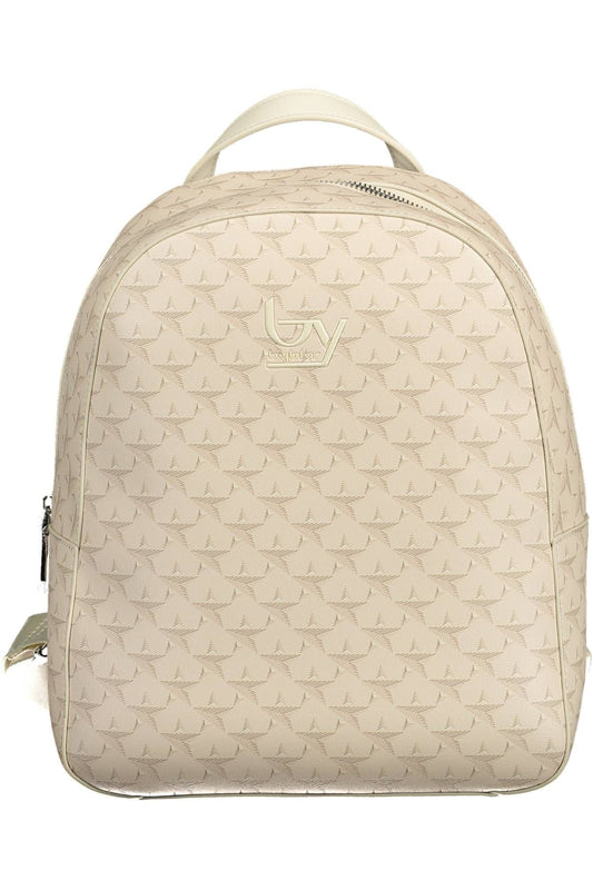 BYBLOS Beige PVC Women Backpack