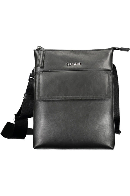 Calvin Klein Black Polyester Men Shoulder Bag