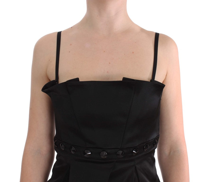 Exte Elegant Black Evening Cami Top