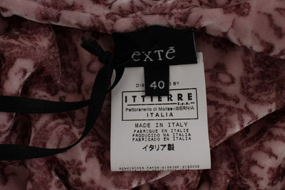 إكست مزيج الحرير الأزهار طباعة الأعلى