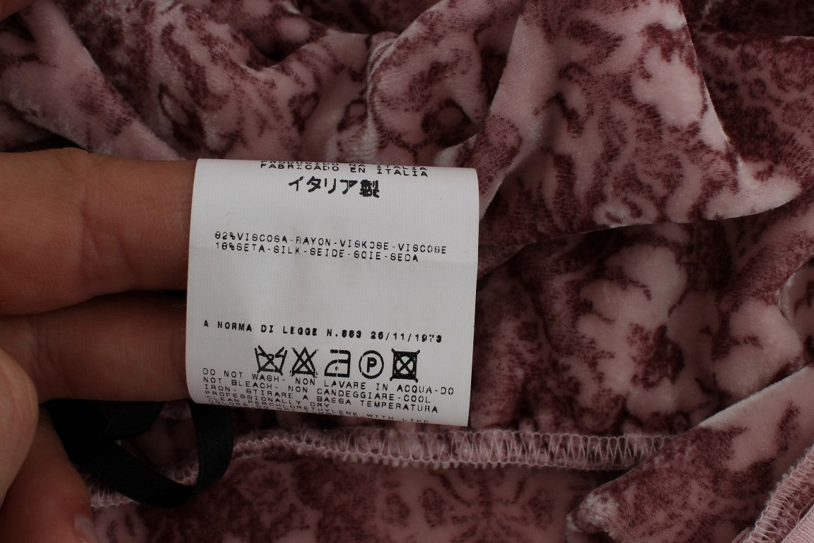 إكست مزيج الحرير الأزهار طباعة الأعلى