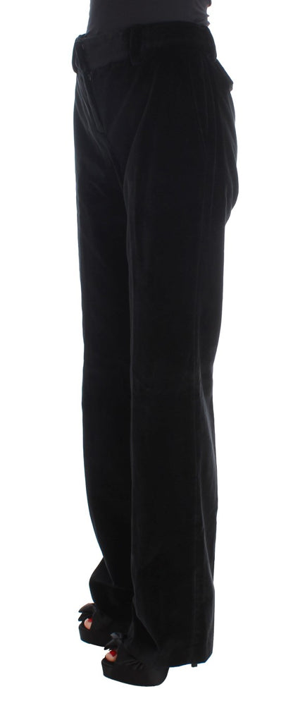 Ermanno Scervino Elegant Black Straight Fit Jeans