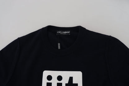 دولتشي آند غابانا سترة صوفية أنيقة من الكشمير الأزرق