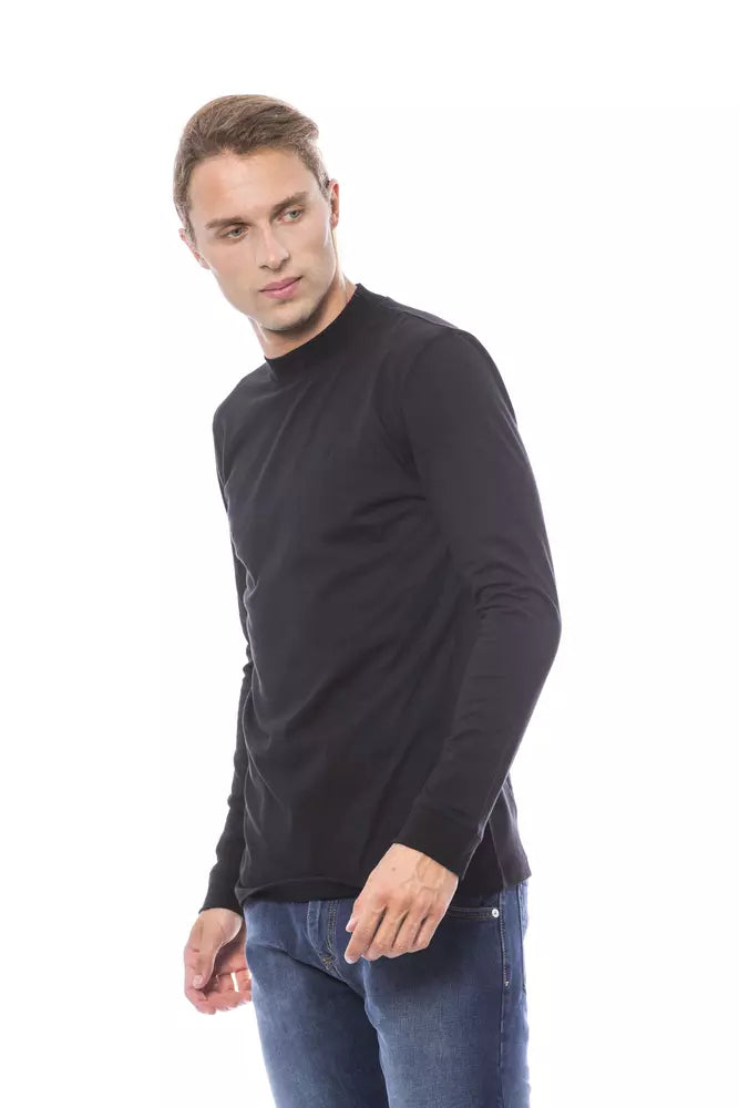 Verri Black Cotton Men Sweater