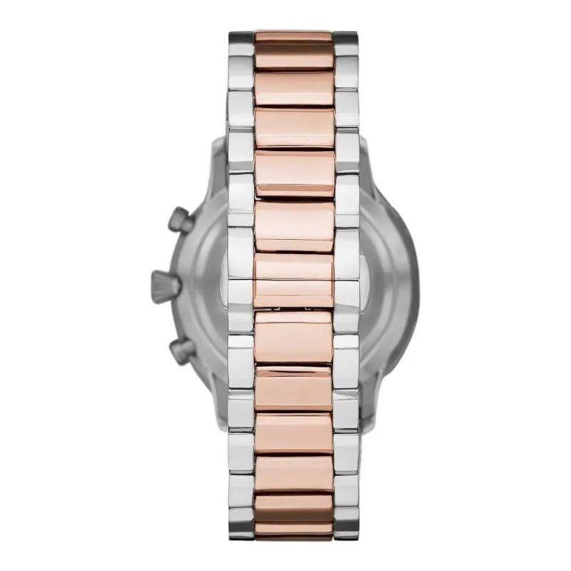 Emporio Armani Elegant Two-Tone Timepiece for Men