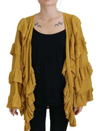 Aniye By Elegant Gold Cardigan Sweater