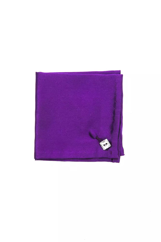 Billionaire Italian Couture Purple Sisal Men Tie