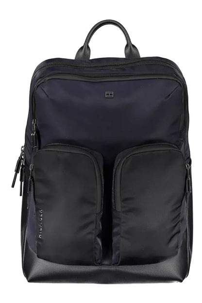 Tommy Hilfiger Blue Polyethylene Men Backpack