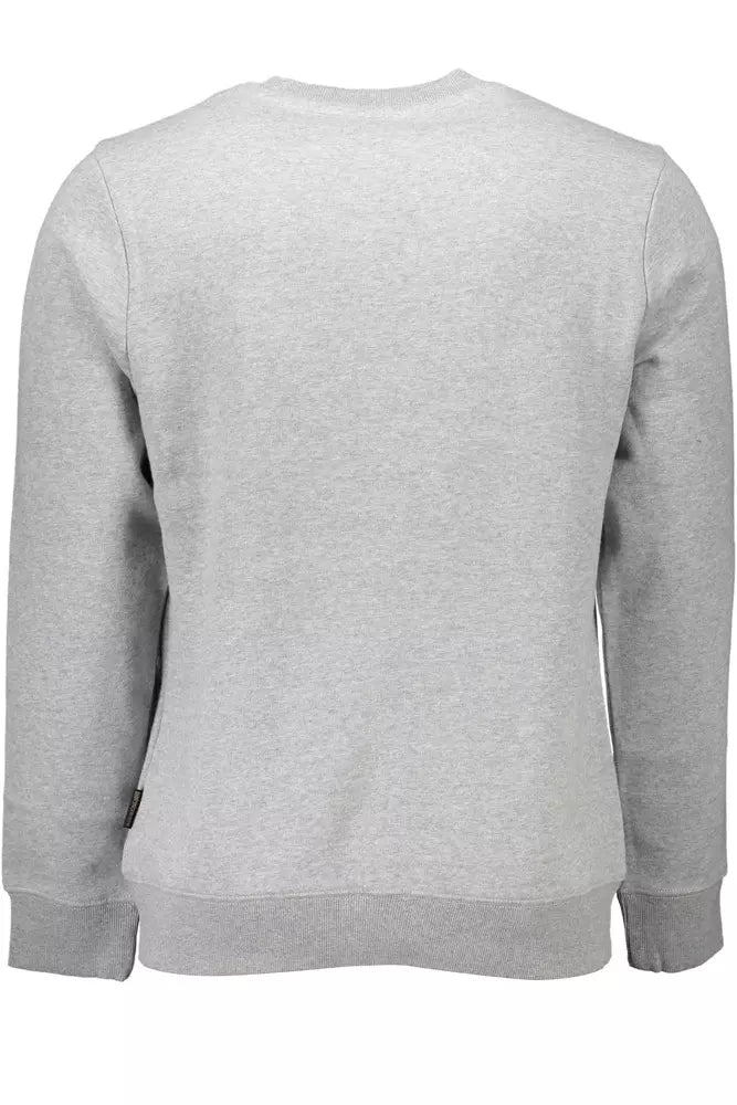 Napapijri Gray Cotton Men Sweater