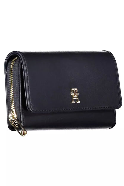 Tommy Hilfiger Blue Polyethylene Women Wallet