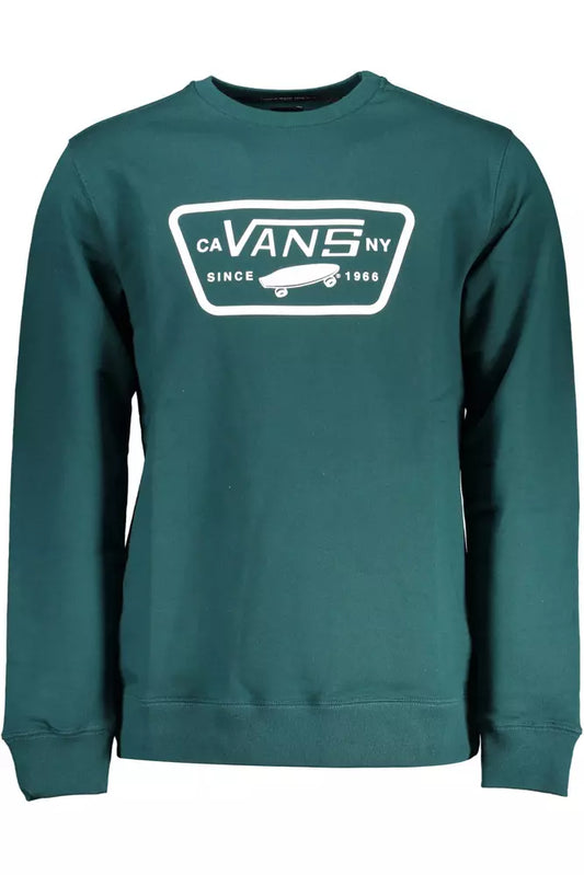 سويت شيرت برقبة دائرية وطبعة شعار أخضر من Vans