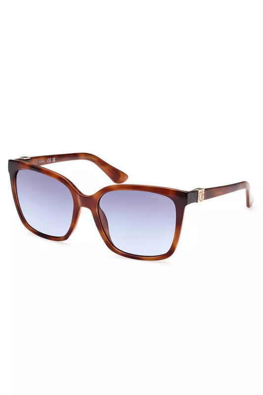 Guess Jeans Brown Injected Women Sunglass