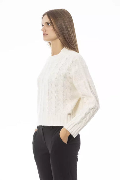 Baldinini Trend Beige Wool Women Sweater