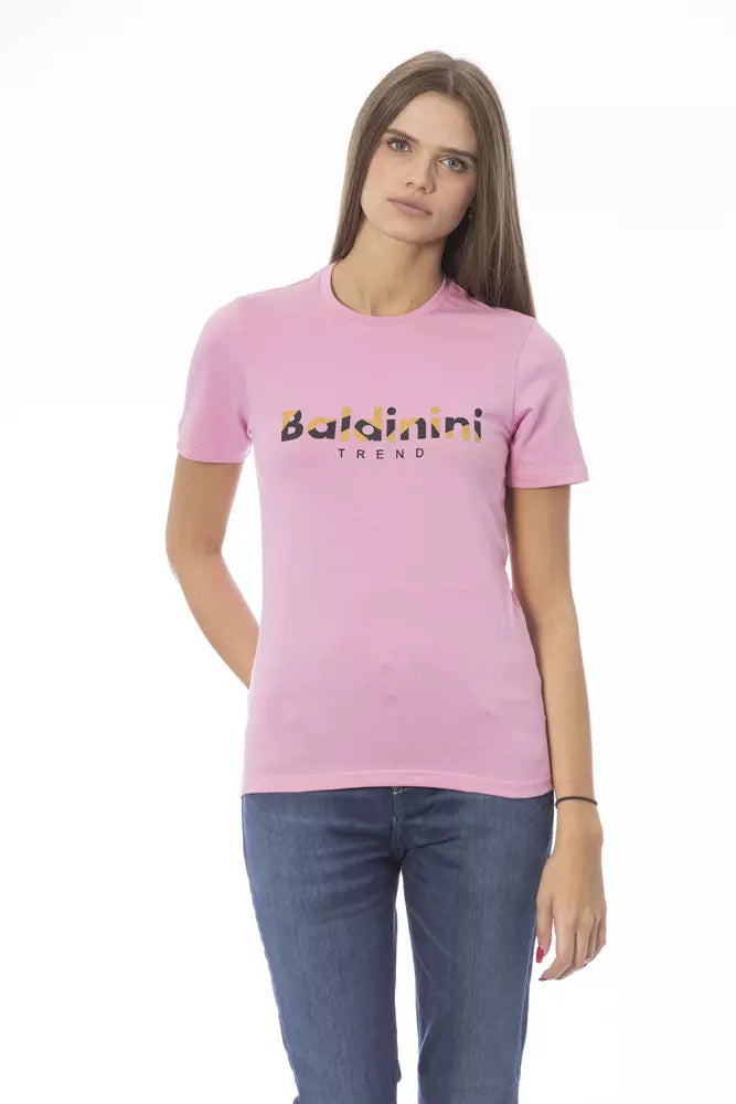 Baldinini Trend Multicolor Cotton Women Top